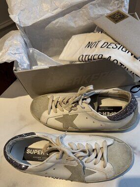 Golden Goose, size 38 Super Star Classic with SPUR